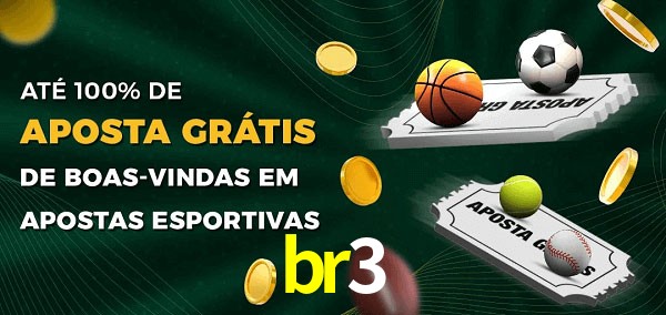 br3 Ate 100% de Aposta Gratis