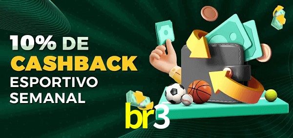 10% de bônus de cashback na br3